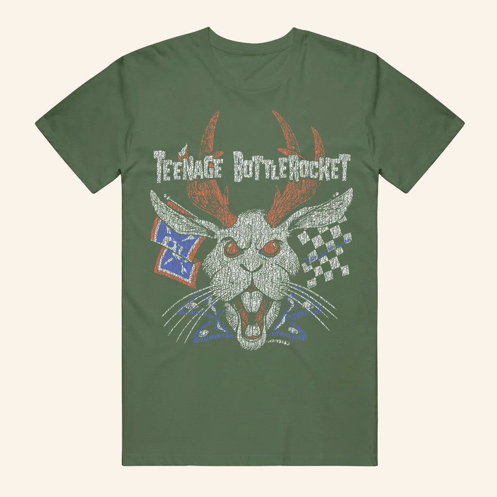 Bigger Than Kiss Merch Jackalope Vintage T-Shirt Teenage Bottlerocket Shirt Dad Gift - Gypsysystersgift
