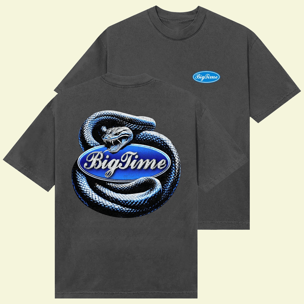 BigTime Merch Chrome Snake T-Shirt Birthday Gift For Brother - GypsysystersGift