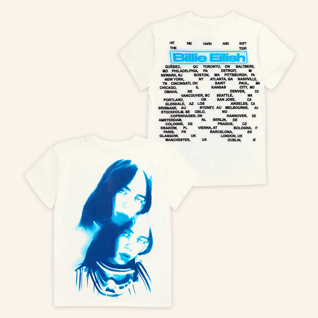Billie Eilish Merch Billie Photo Tour T-Shirt Gifts For Her - GypsysystersGift