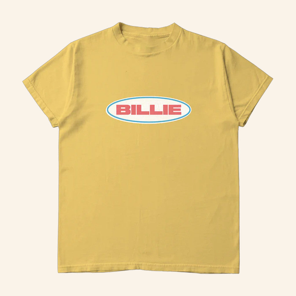 Billie Eilish Merch Billie x Lost Love Yellow Logo T-Shirt Gifts For Her - GypsysystersGift