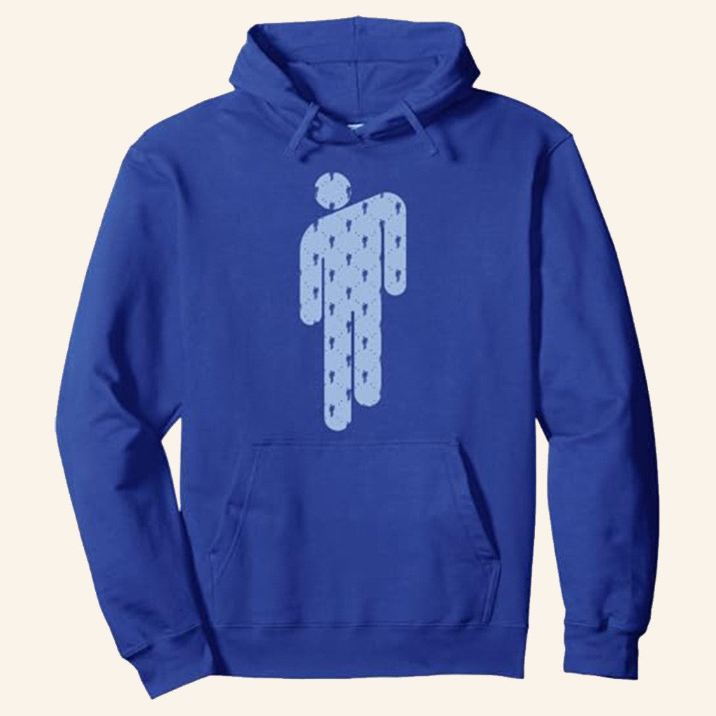 Billie Eilish Merch Blohsh Blue Hoodie Gift Ideas For Music Lovers - Gypsysystersgift