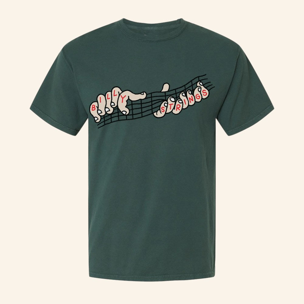 Billy Strings Merch Fingers Ghost Bongo T-Shirt Billy Strings Shirt Christmas Gifts For Him - GypsysystersGift