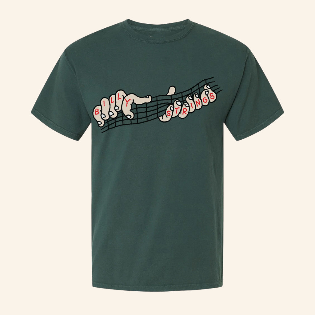 Billy Strings Merch Fingers Ghost Bongo T-Shirt Billy Strings Shirt Christmas Gifts For Him - GypsysystersGift