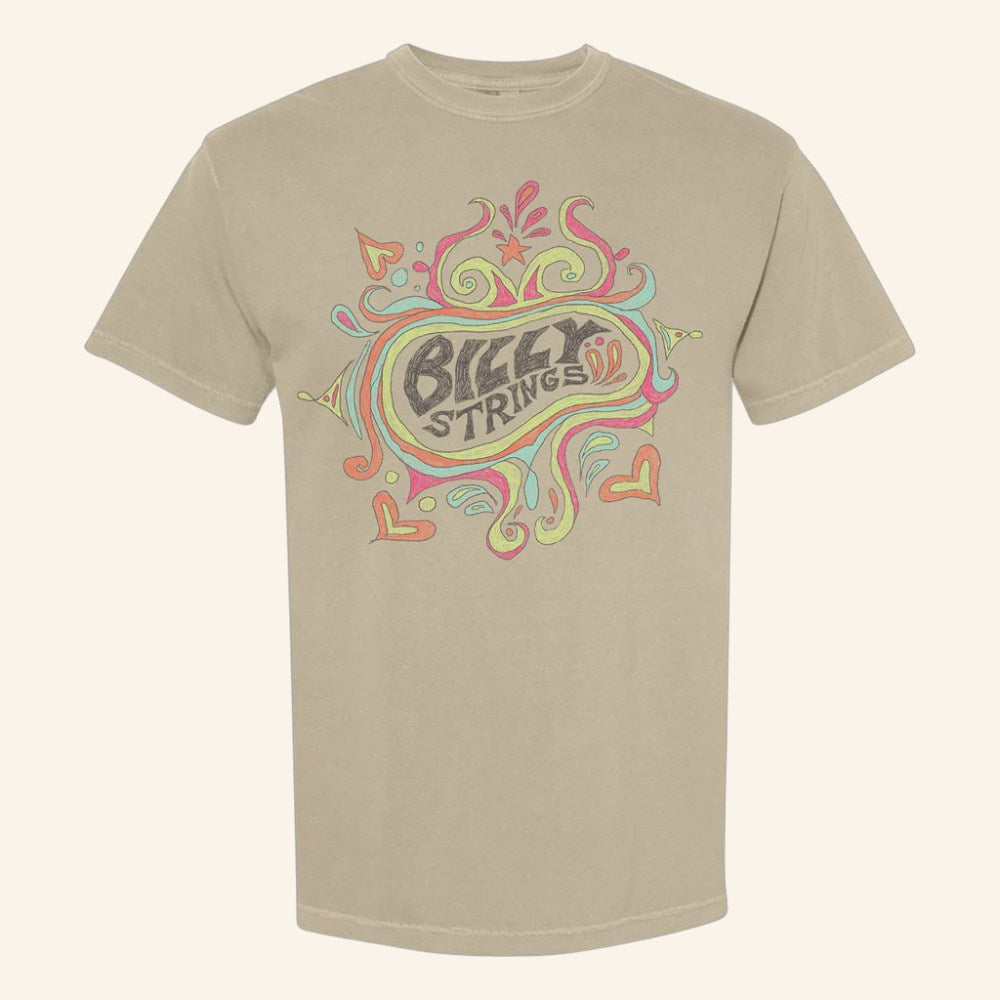 Billy Strings Merch Paisley T-Shirt Hailey Miller Beiden Shirt Best Gifts For Dad - Gypsysystersgift
