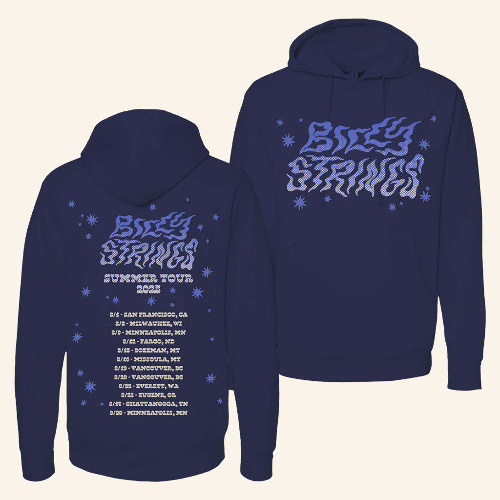 Billy Strings Merch Wavy Hoodie Anna Degnbol Hoodie Birthday Gift Ideas For Son - Gypsysystersgift