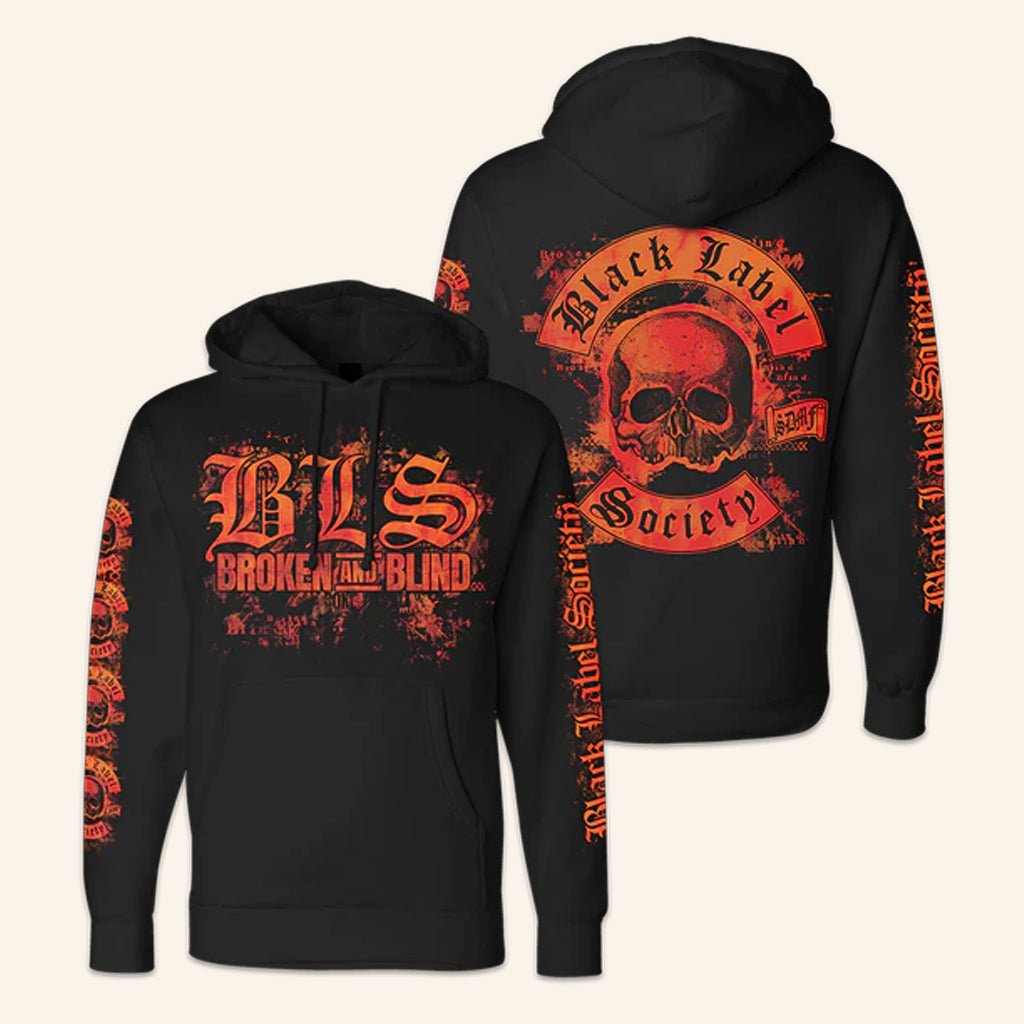 Black Label Society Merch Broken And Blind Hoodie Christmas Gift Ideas For Him - Gypsysystersgift