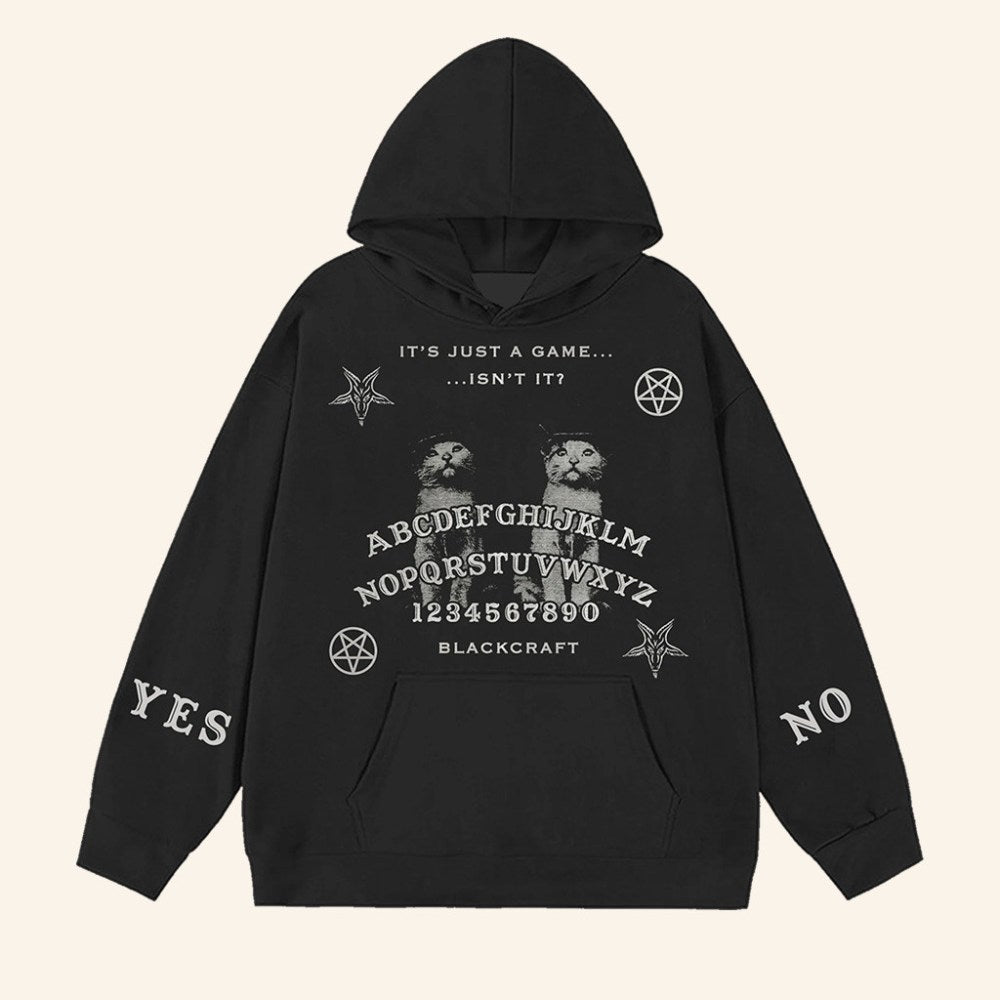 Blackcraft Cult Merch Ouija Cats Hoodie Christmas Gift Ideas For Him - Gypsysystersgift