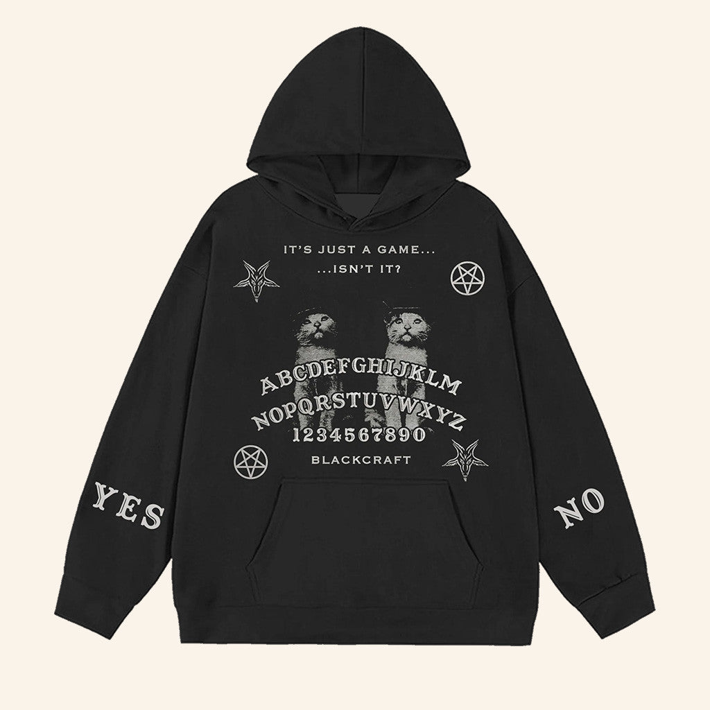 Blackcraft Cult Merch Ouija Cats Hoodie Christmas Gift Ideas For Him - Gypsysystersgift
