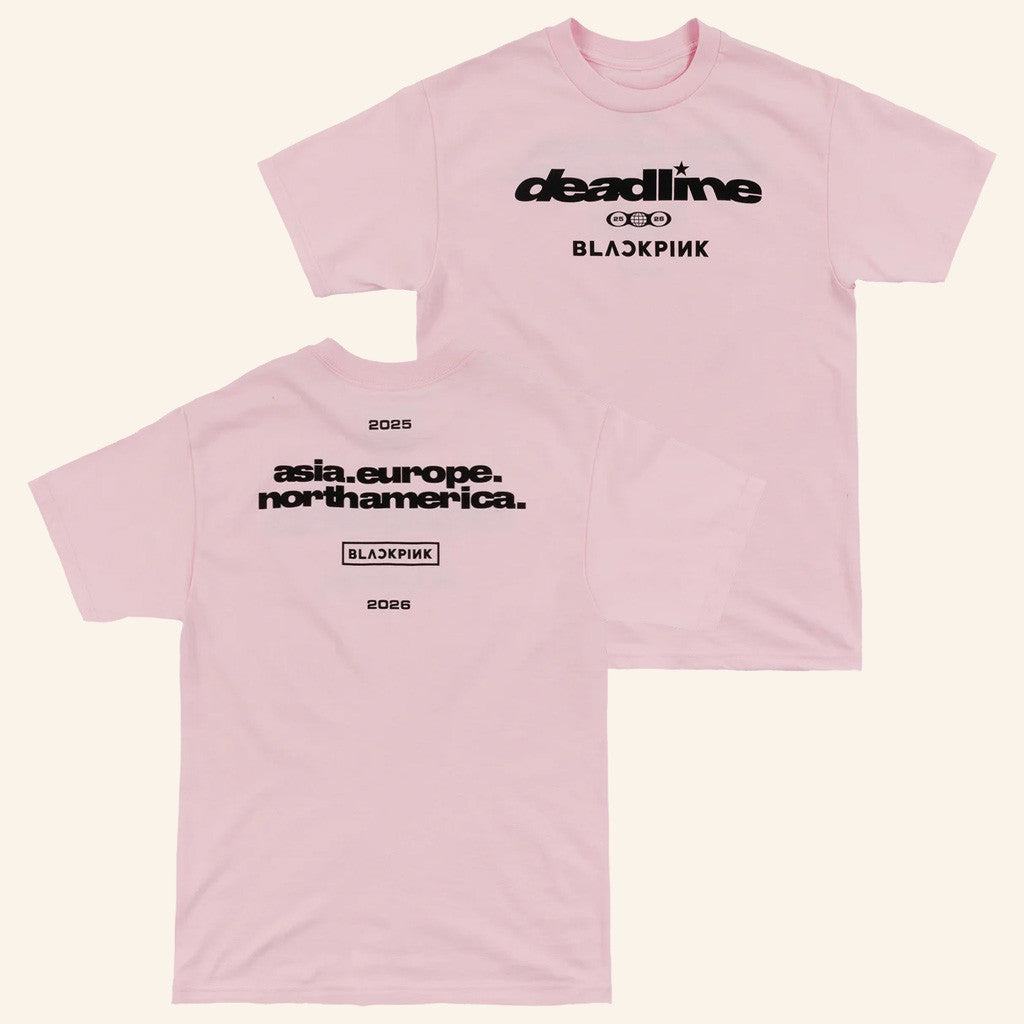 BLACKPINK Merch BLACKPINK Continent Logo T-Shirt Birthday Ideas For Her - Gypsysystersgift