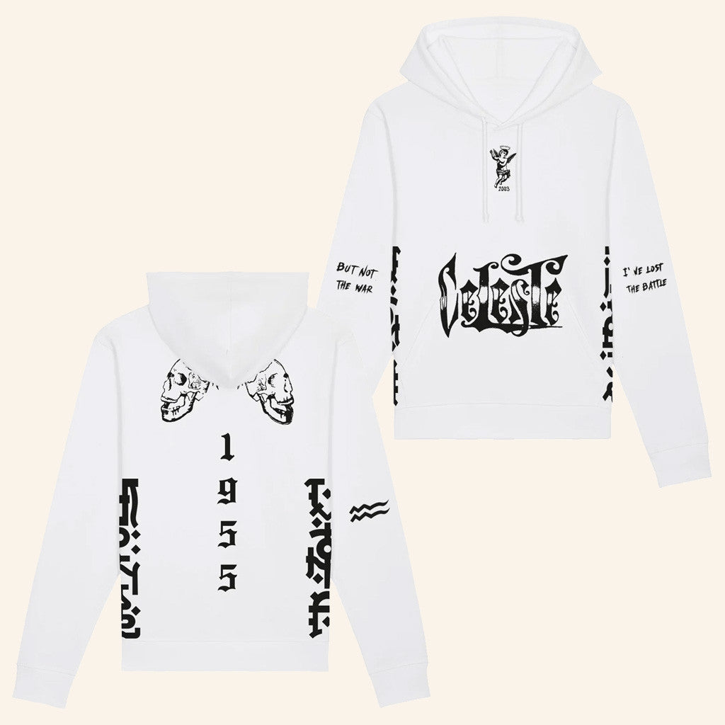 Blanco Merch Black Tattoo Hoodie I've Lost The Battle Hoodie Christmas Presents For Him - Gypsysystersgift