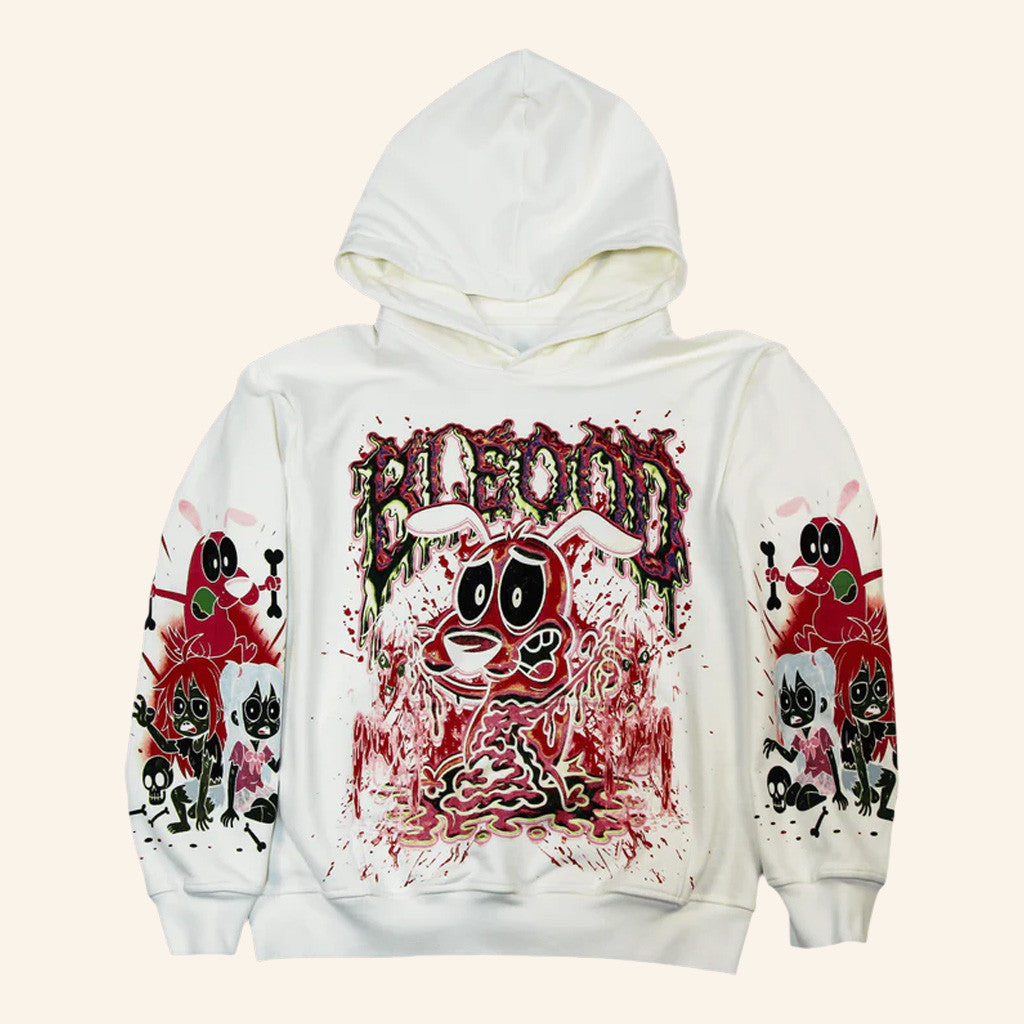 Bleood Merch Courage The Cowardly Dog Hoodie Gifts For Brothers - Gypsysystersgift