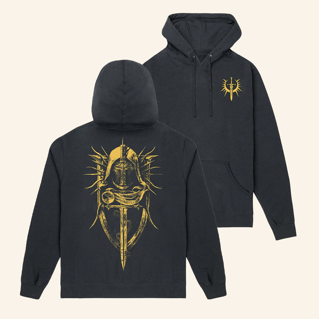 Blizzard Gear Merch Diablo IV Lord Of Hatred Paladin Black Hoodie Gifts For Him - Gypsysystersgift