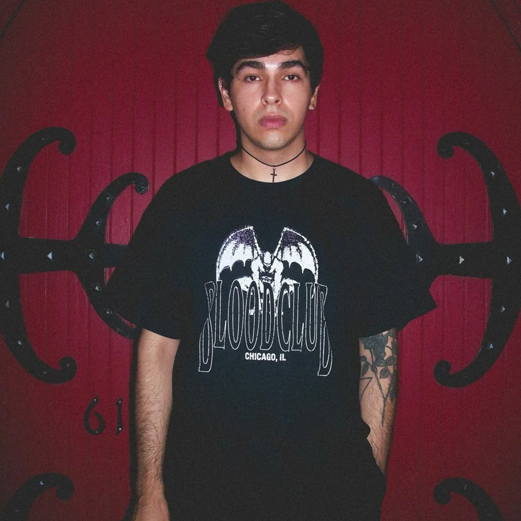 Blood Club Merch Blood Club Chicago IL T-Shirt Gifts For Dudes - GypsysystersGift