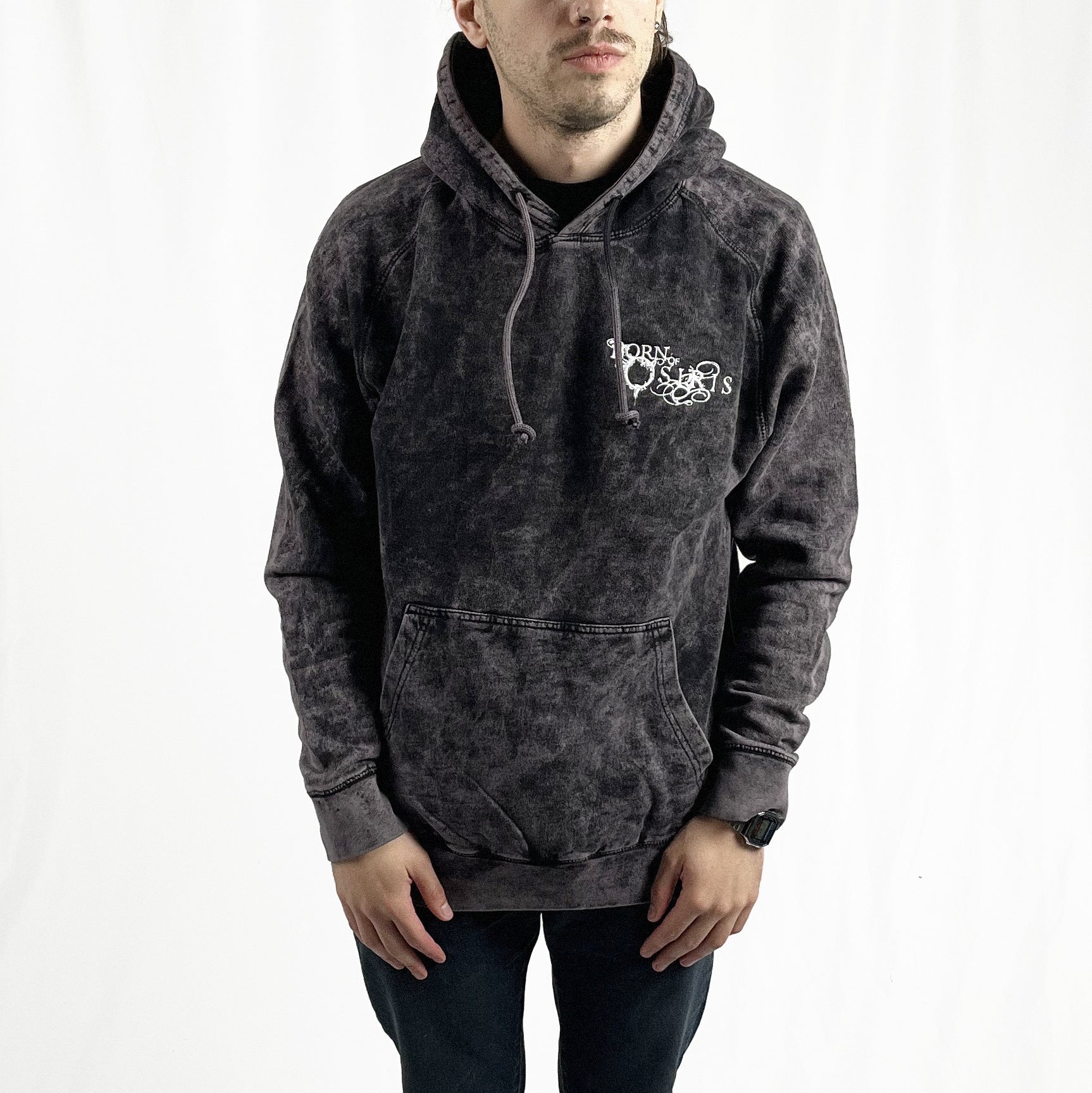 Born of Osiris Merch Acid Logo Hoodie Born of Osiris Hoodie - Gypsysystersgift