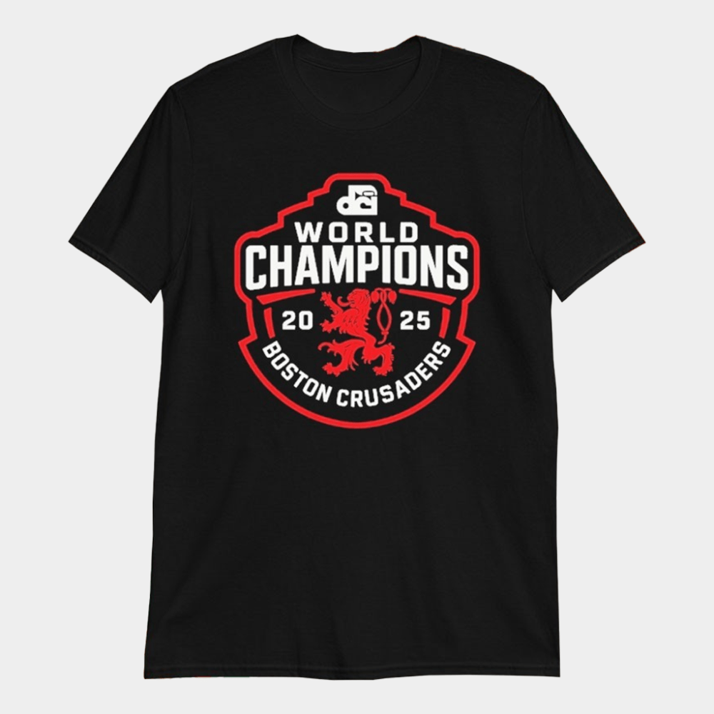 Boston Crusaders DCI World Champions 2025 T-Shirt Boston Crusaders Merch Gifts For Him - GypsysystersGift