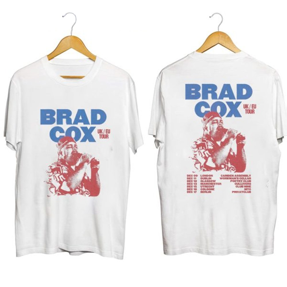 Brad Cox UK And EU Tour Shirt Brad Cox Merch Cool Gifts For Music Lovers - Gypsysystersgift