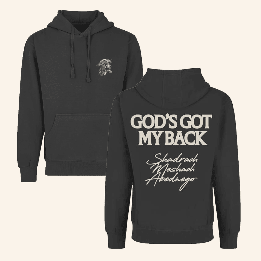 Brandon Lake Merch God's Got My Back Black Hoodie Gifts For Him - Gypsysystersgift