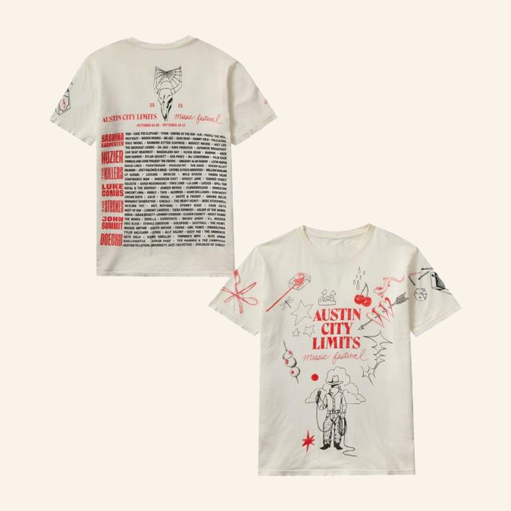 Brandon Maxwell X ACL Fest Merch Brandon Maxwell X ACL Fest T-Shirt Gifts For Him - GypsysystersGift