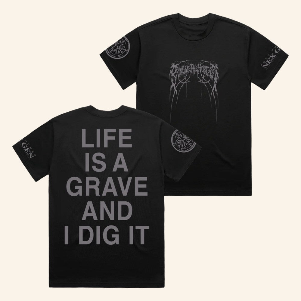 Bring Me The Horizon Merch Life Is A Grave Shirt Birthday Gift For Him - Gypsysystersgift