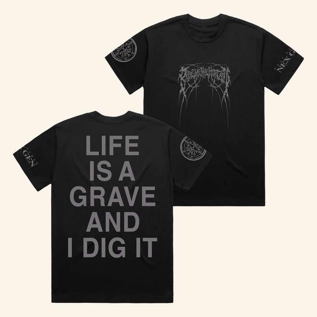 Bring Me The Horizon Merch Life Is A Grave Shirt Birthday Gift For Him - Gypsysystersgift
