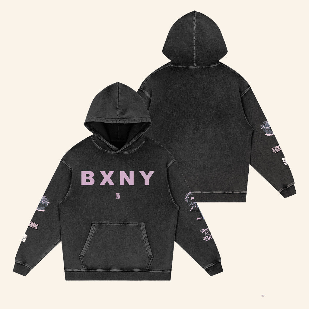 Bronx Native Merch Rooted In The Bronx Washed Hoodie Unique Gift For Him - Gypsysystersgift