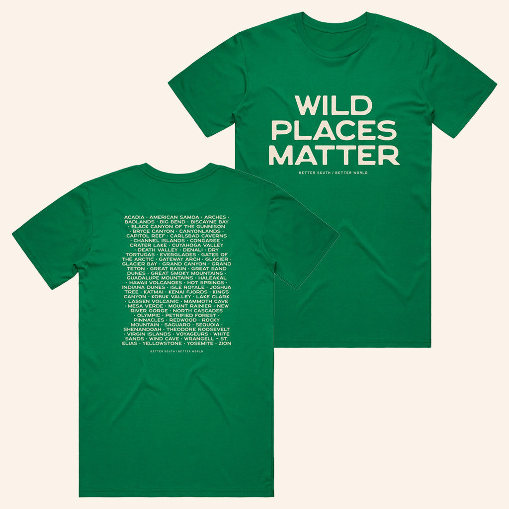 Bs General Merch Wild Places Matter T-Shirt Gift Ideas For Him - GypsysystersGift