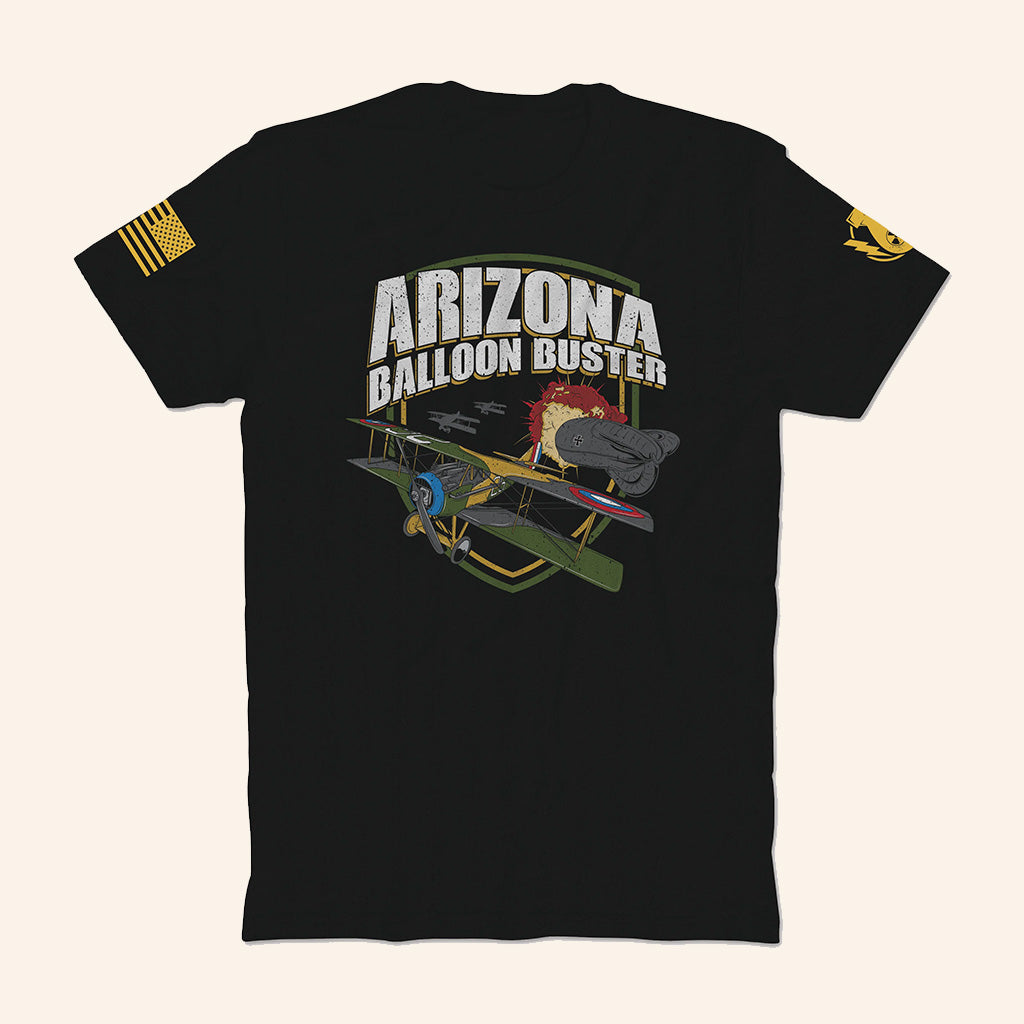 Bunker Branding Merch The Fat Electrician Arizona Balloon Buster T-Shirt Gifts Ideas For Him - GypsysystersGift