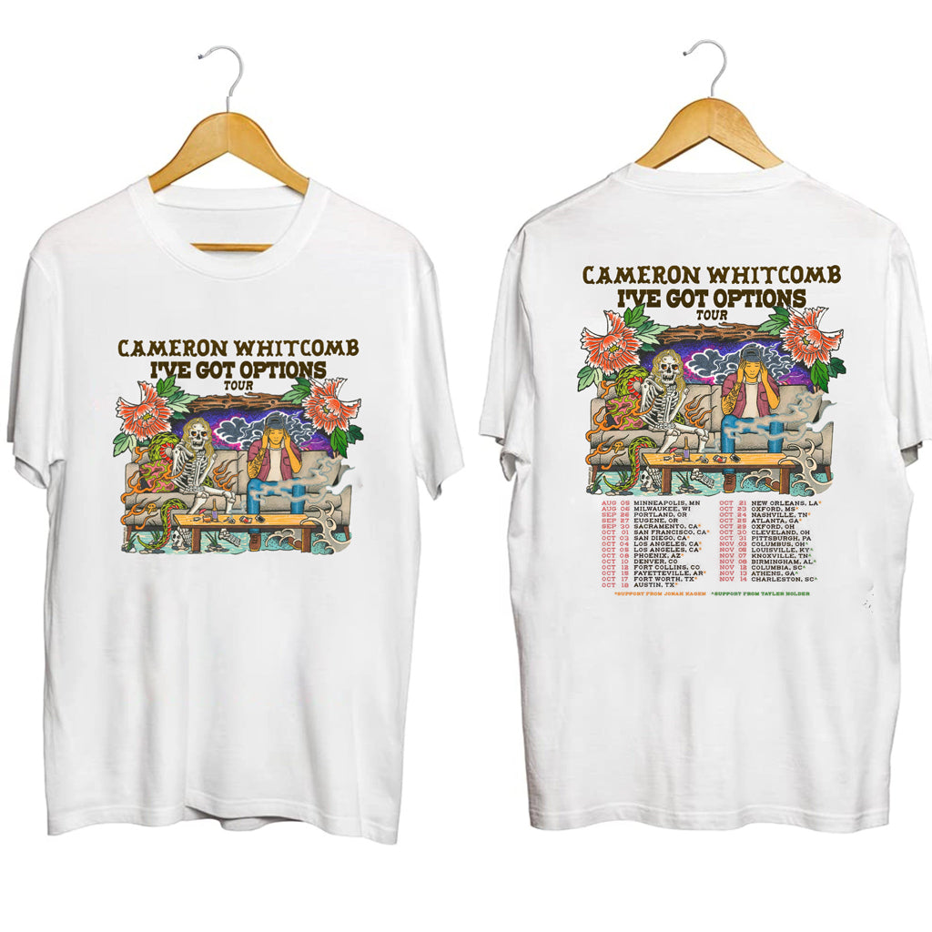 Cameron Whitcomb Tour 2025 Shirt Cameron Whitcomb Merch Music Lover Gifts For Him - Gypsysystersgift