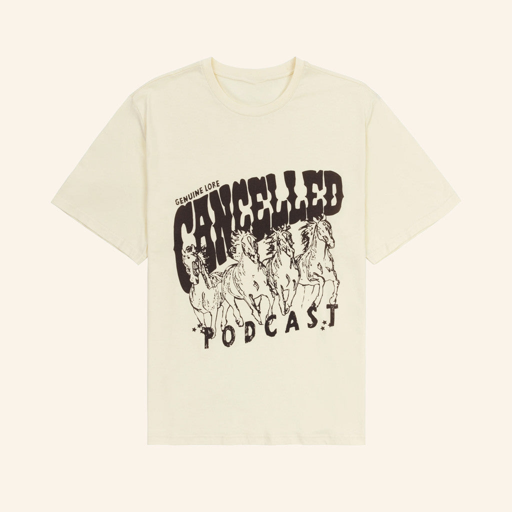 Cancelled Podcast Merch Genuine Lore T-Shirt Gift Ideas For Boyfriend - GypsysystersGift