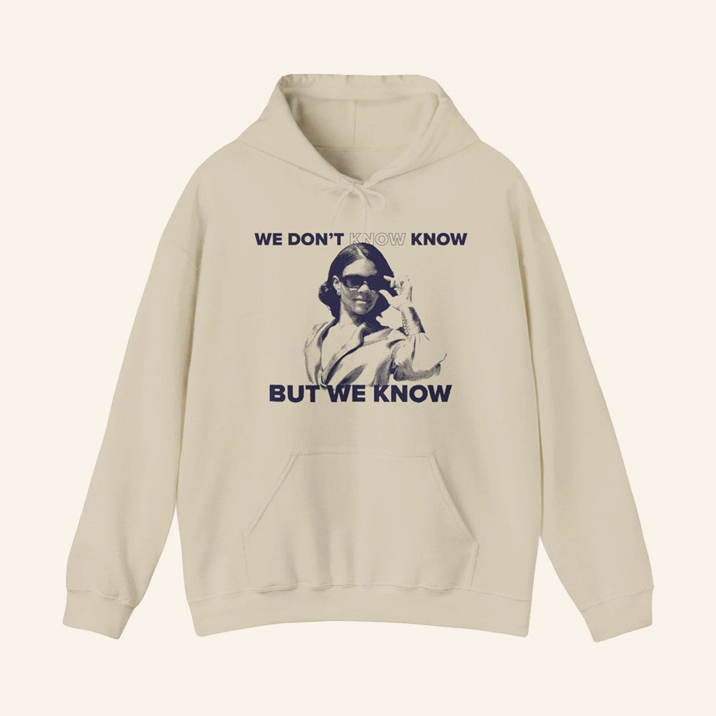 Candace Owens Merch We Know Glasses Hoodie Best Gifts For Her - Gypsysystersgift
