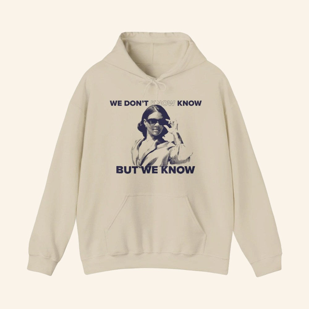 Candace Owens Merch We Know Glasses Hoodie Best Gifts For Her - Gypsysystersgift