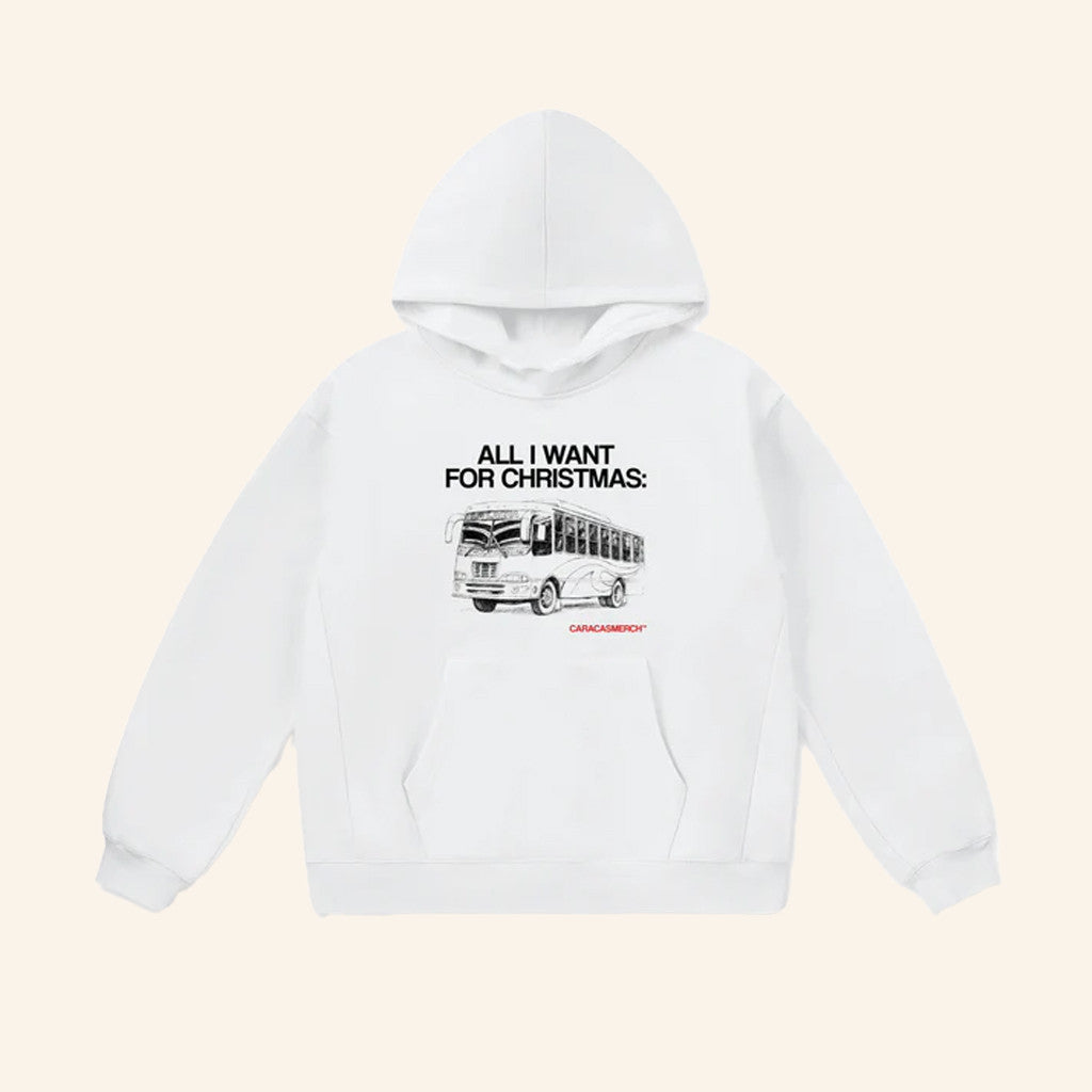 Caracas Merch All I Want For Christmas Hoodie Christmas Gift Ideas For Him - Gypsysystersgift
