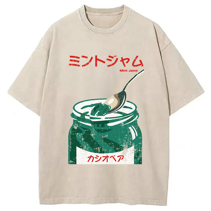 Casiopea Jazz Washed T-Shirt Soft Cotton Daily Wear Tee Gifts For Him - Gypsysystersgift