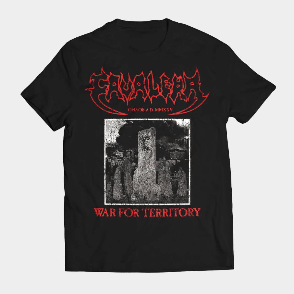 Cavalera Chaos AD War For Territory T-Shirt Cavalera Conspiracy Merch Gifts For Him - GypsysystersGift