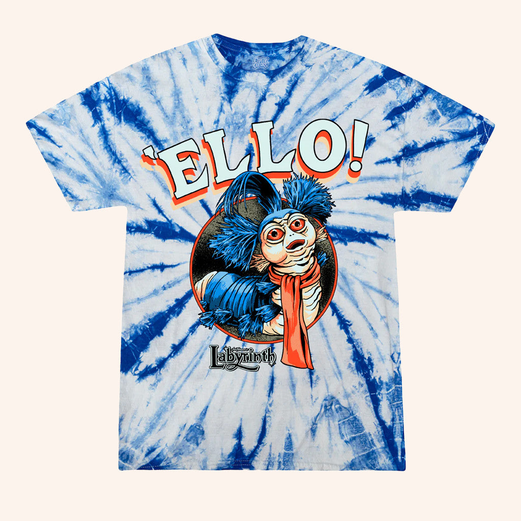 Cavitycolors Merch Labyrinth 'Ello Tie Dyife T-Shirt Ello Worm Shirt Gts For Him - GypsysystersGift