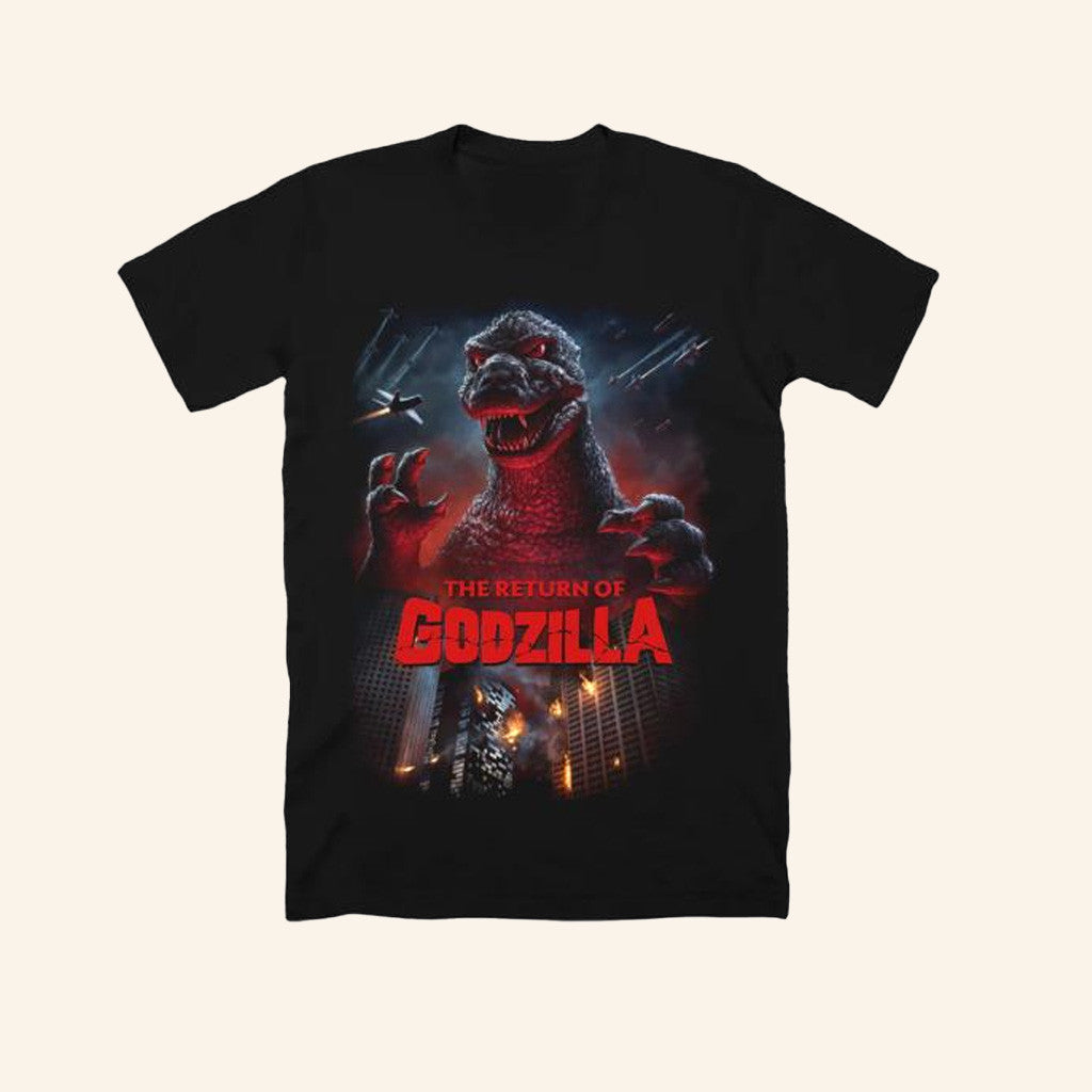 Cavitycolors Merch T-Shirt The Return Of Godzilla 40Th Anniversary Shirt Gifts For Him - GypsysystersGift