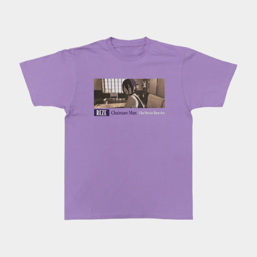 Chainsaw Man Merch Reze The Movie Reze Arc T-Shirt Gifts Ideas For Her - GypsysystersGift