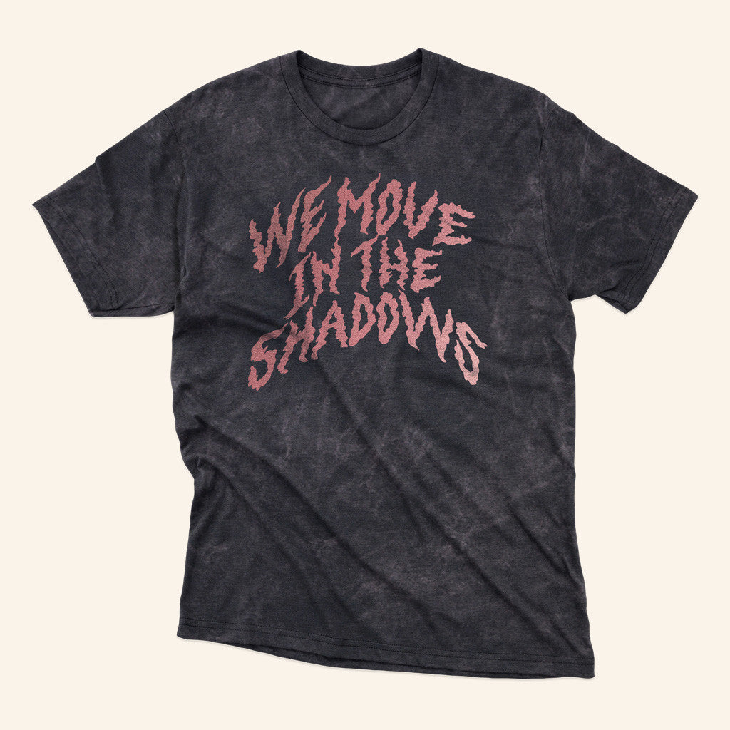 Charlotte Dobre Merch We Move In The Shadows Metallic Foil T-Shirt Gifts For Her - GypsysystersGift