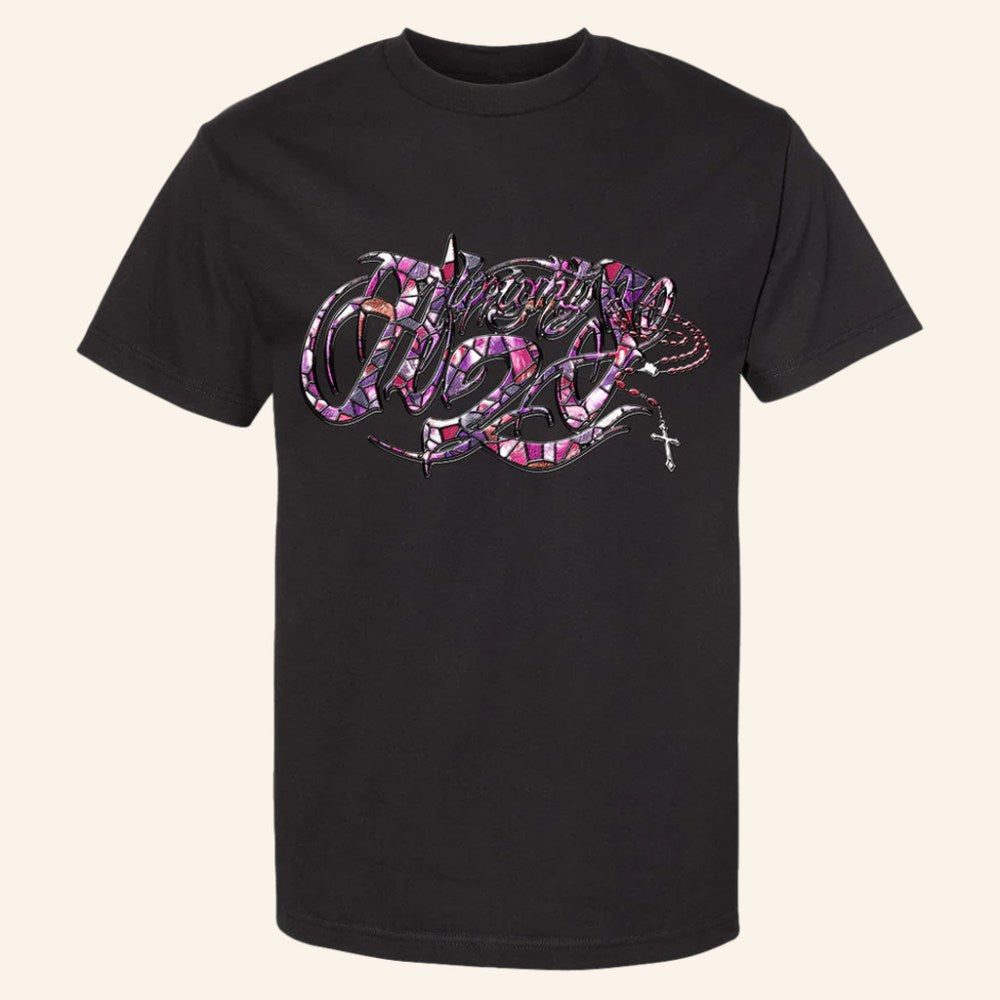Chief Keef Merch Almighty So Stained Glass Logo T-Shirt Gifts For Rap Lovers - GypsysystersGift