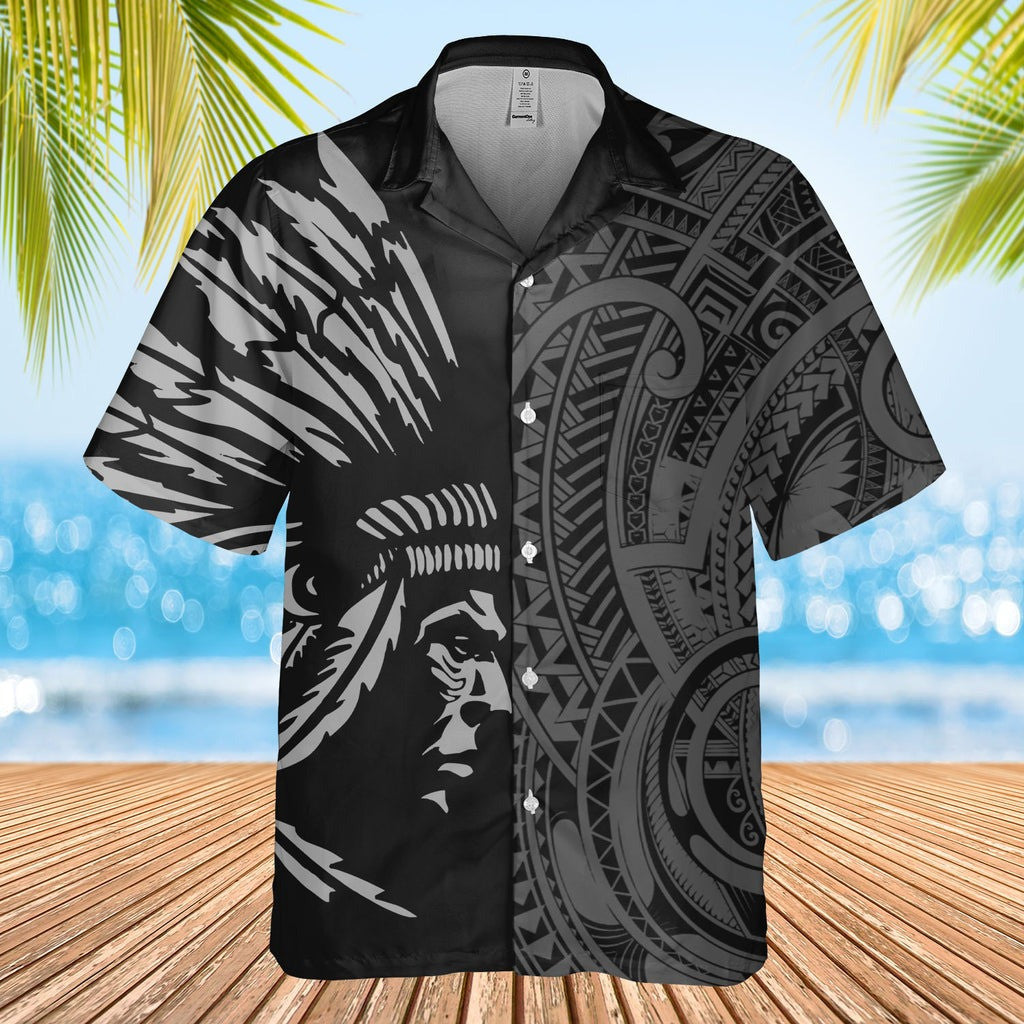 Chief Native American Hawaiian Shirt Unique Themed Native American Themed Gifts For Him - Famerry