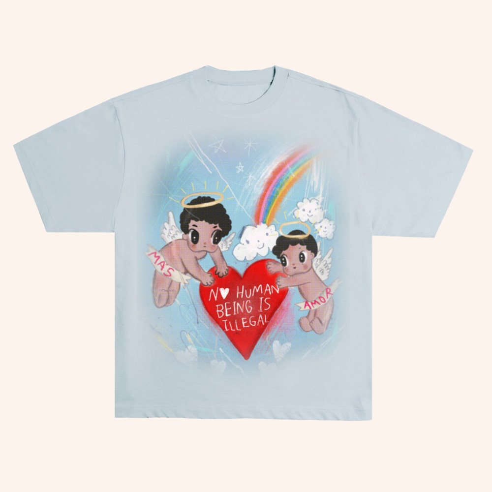 CHNGE Merch No Human Being Is Illegal T-Shirt Christmas Gift Ideas For Her - Gypsysystersgift