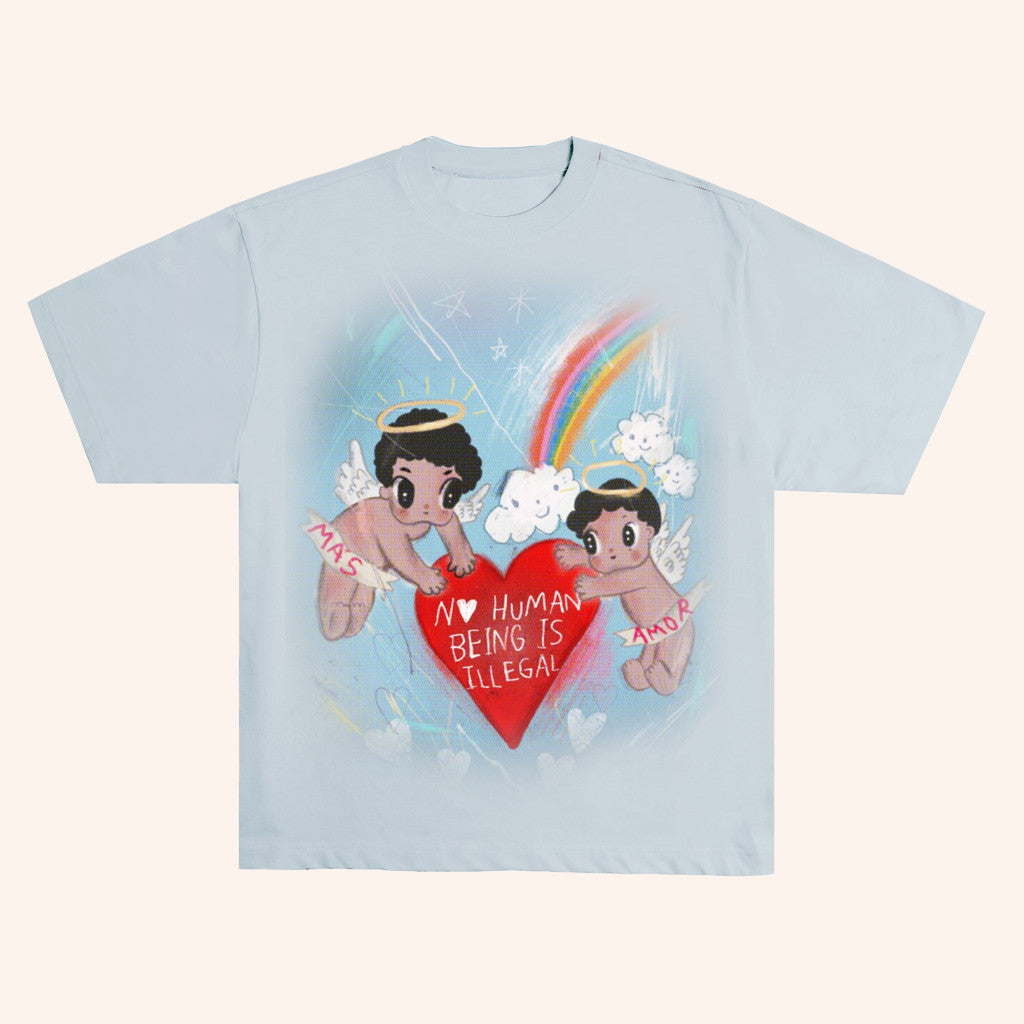 CHNGE Merch No Human Being Is Illegal T-Shirt Christmas Gift Ideas For Her - Gypsysystersgift