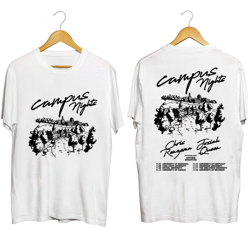 Chris Renzema Campus Nights Tour Shirt Chris Renzema Merch Christmas Gifts For Him - Gypsysystersgift