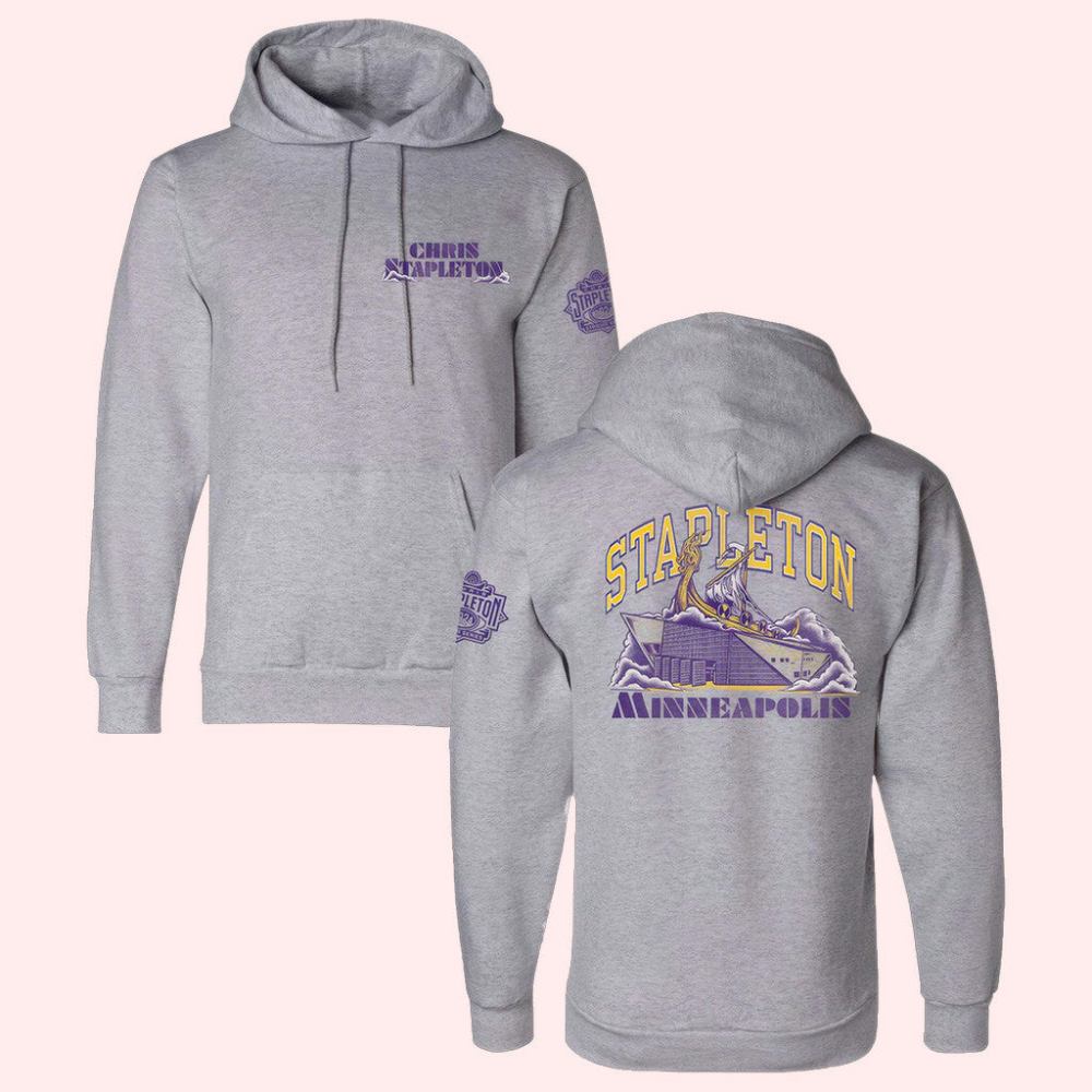 Chris Stapleton Merch Minneapolis Stadium Series Hoodie Gifts For Him - Gypsysystersgift