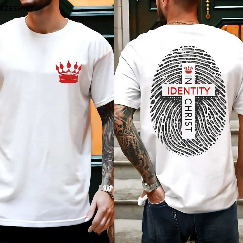 Christian Identity Man Of Faith Religious Shirt Christmas Gifts For Him - Gypsysystersgift