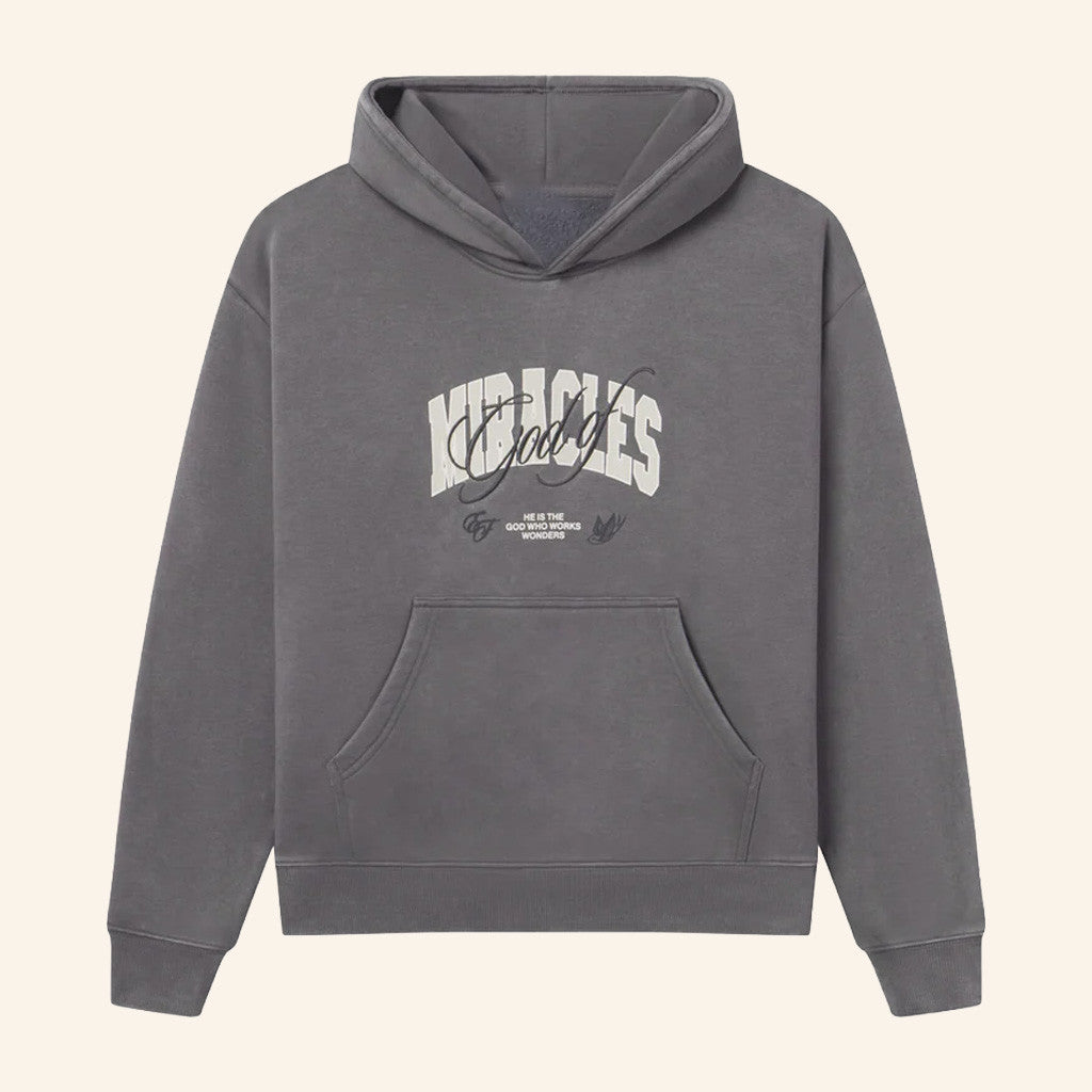 Christian Merch God of Miracles Hoodie Christmas Presents For Him - Gypsysystersgift