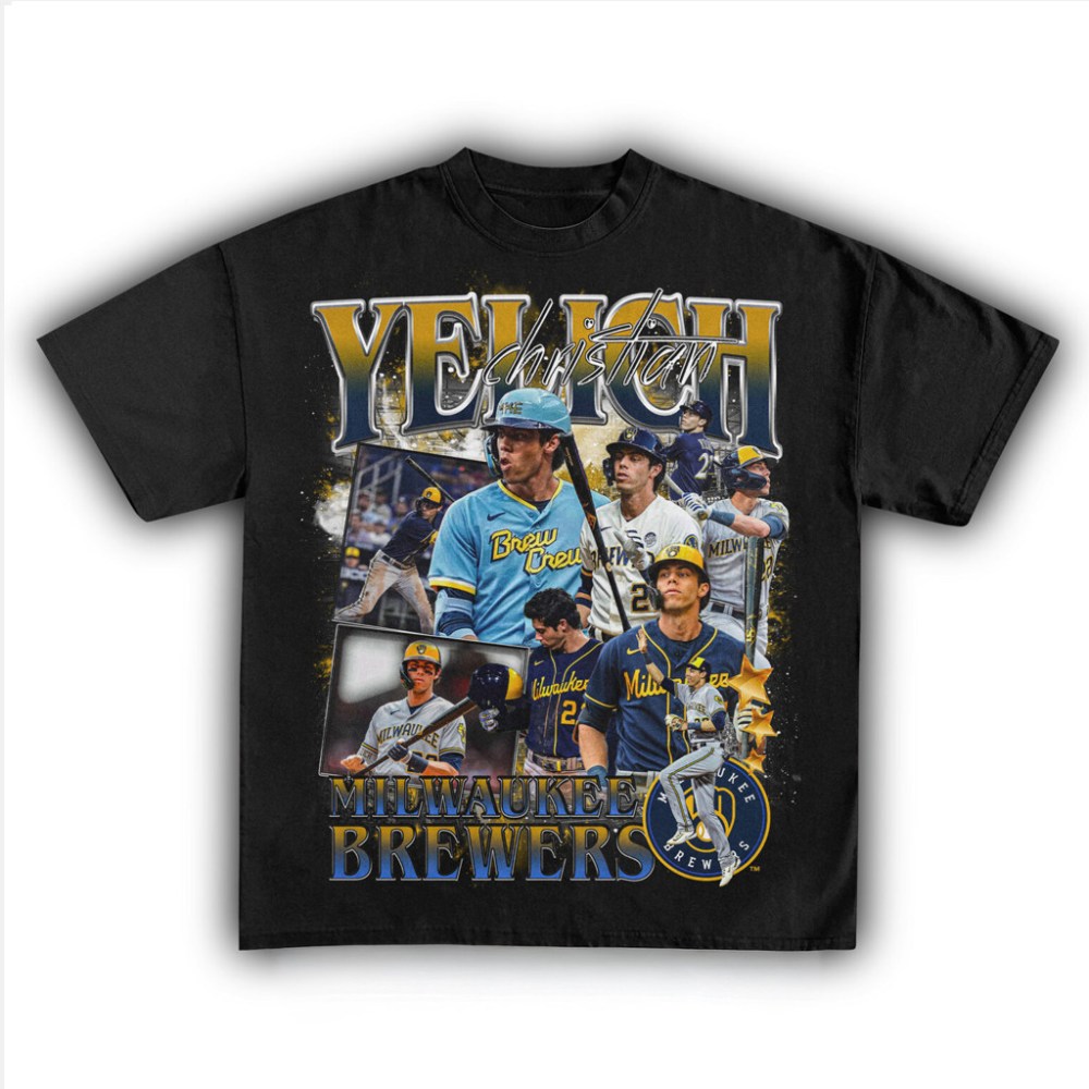 Christian Yelich Brewers T-Shirt Good Gifts For Basketball Fans - Gypsysystersgift