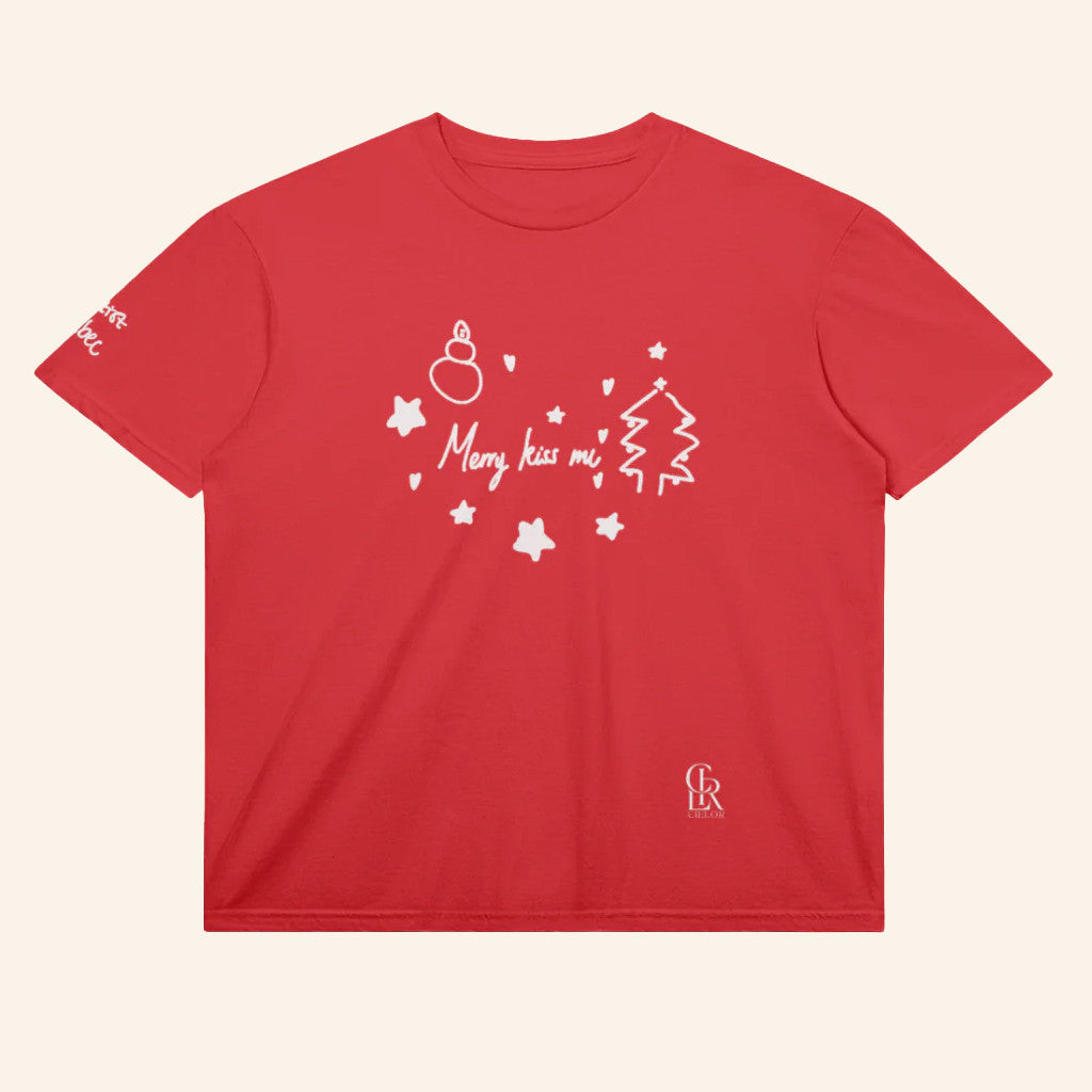 Cielor Merch Becky's Doodle T-Shirt Merry Kiss Me Shirt Christmas Gifts For Her - GypsysystersGift