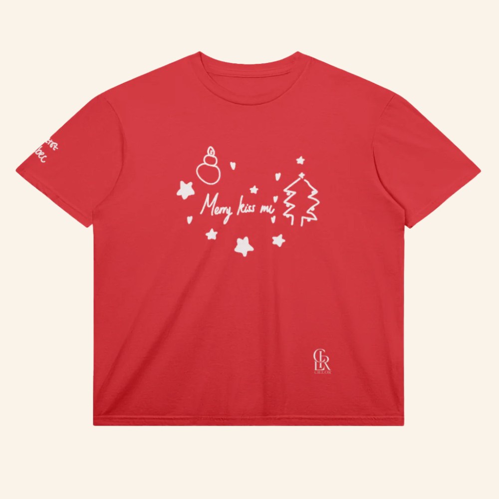 Cielor Merch Becky's Doodle T-Shirt Merry Kiss Me Shirt Christmas Gifts For Her - GypsysystersGift