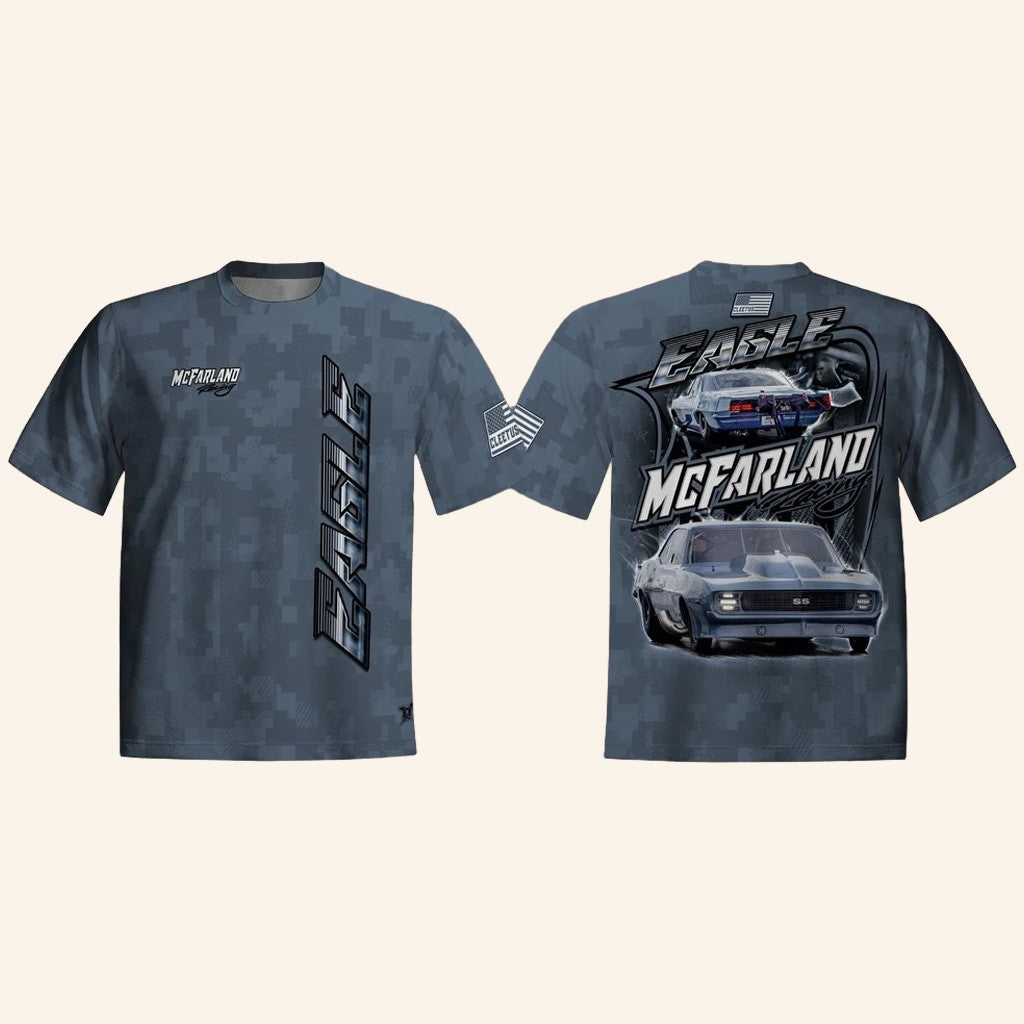 Cleetus McFarland Merch Cleetus Eagle Camaro T-Shirt Christmas Presents For Him - GypsysystersGift
